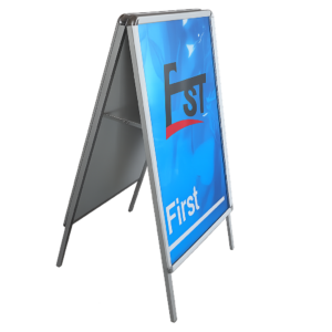 Caballete Publicitario de Aluminio Stand 70x100cm