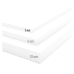 Cartón Pluma 3mm - 3 mm - Blanco Normal - A4 - 10 unidades