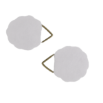 Etiquetas Colgantes Adhesivas - 100 - Metálico