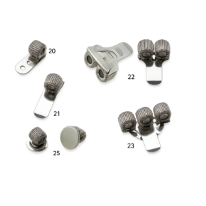 Sujetabolígrafos Metálico