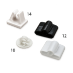 Sujetabolígrafos Plástico 4 Modelos - 10 - BLANCO - 100