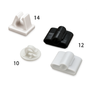 Sujetabolígrafos Plástico 4 Modelos