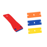 Rasqueta Larga 3 Colores - Amarillo