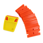 Rasqueta Anti-Rasguños - REGULARES (NARANJA) - 25