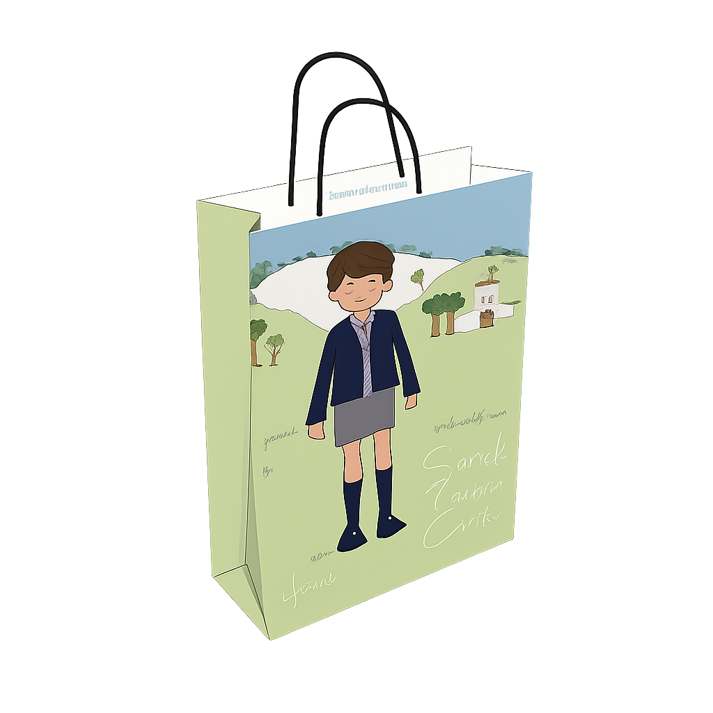 Bolsa Publicitaria Imprimible Pack 100u