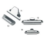 Pinzas Metálicas para Tablero 4 Modelos - NIQUEL (PLATA) - 11 - 1