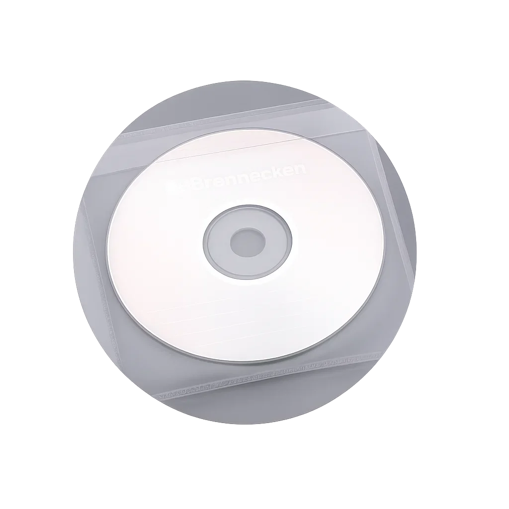 Bolsillos Para CD/DVD 100 Unidades