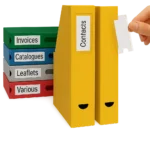 Bolsillos Autoadhesivos Para Etiquetas 9 Formatos - 95x35mm - 100