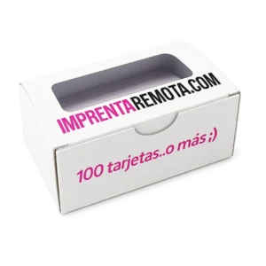 Cajas de Tarjetas Imprimible (200 Unidades)