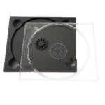 Bandejas para CD/DVD - CD - 136X135X4,5 mm - TRANSPARENTE -  - 100