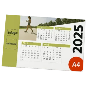 Calendario Pirámide A4