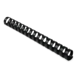 Canutillo Plástico Negro - REDONDOS - 12 - 170 - 100 - NEGRO (N)