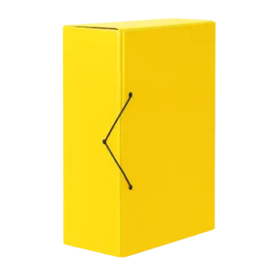 Carpetas de Proyecto Con Gancho Amarillo