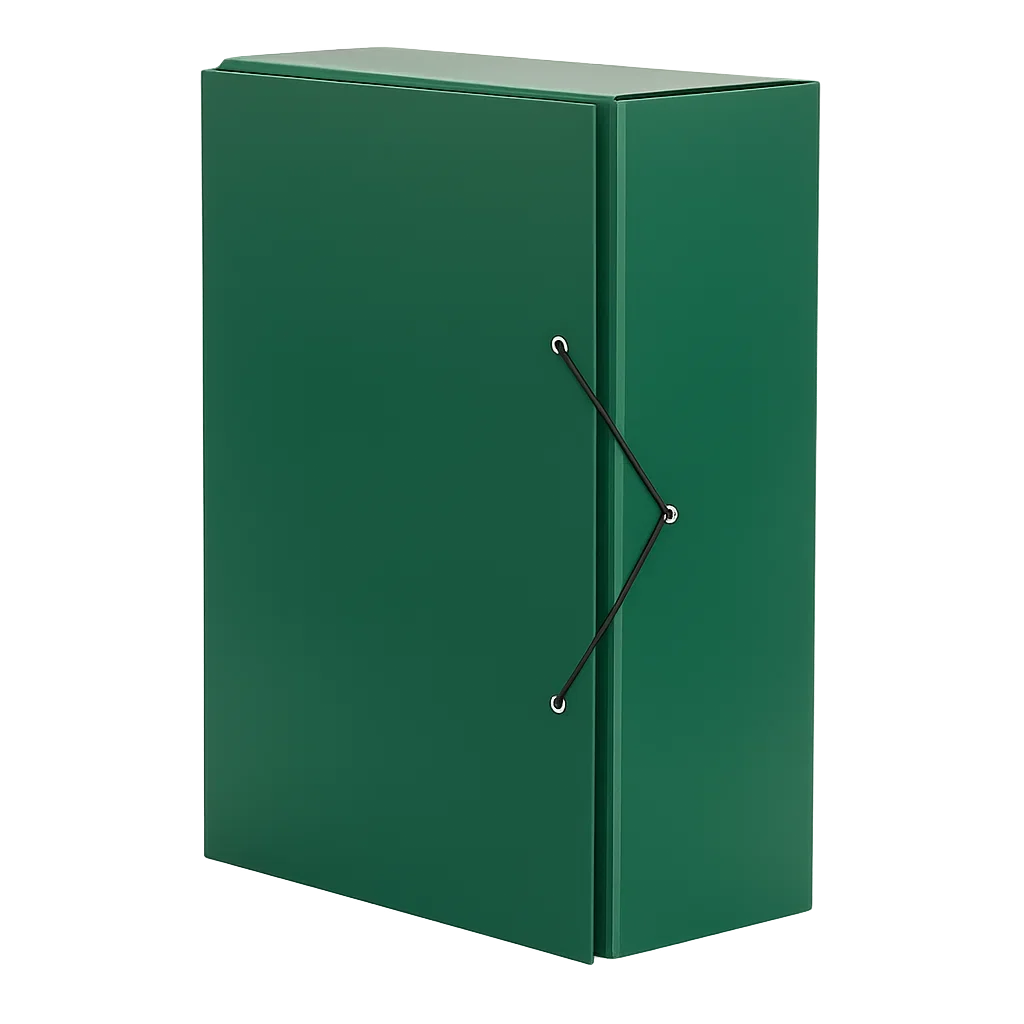 Carpetas de Proyecto Con Gancho Verde A4