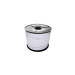 Cordón Elástico de Látex 100 mts - 6mm - NEGRO