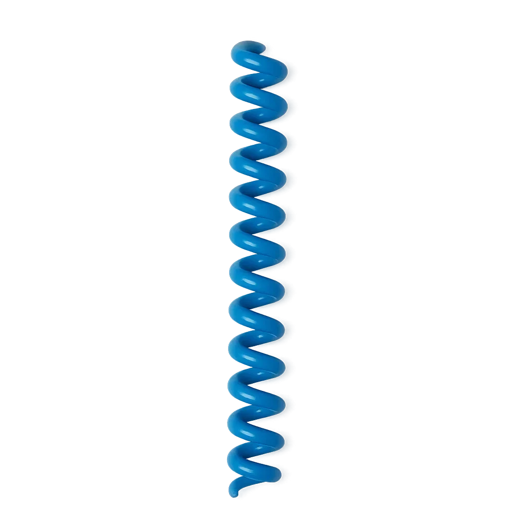 Espiral de Plástico Azul Cielo Paso 50