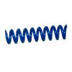 Espiral de Plástico Azul Process Paso 50 - Azul Process - 50 (635mm) - 8 - 200 unidades