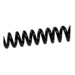 Espiral de Plástico Negro Paso 64 - Negro - 64 (5mm) - 6 - 100 unidades