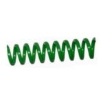 Espiral de Plástico Verde Manzana Paso 64 - Verde Manzana - 64 (5mm) - 6 - 200 unidades