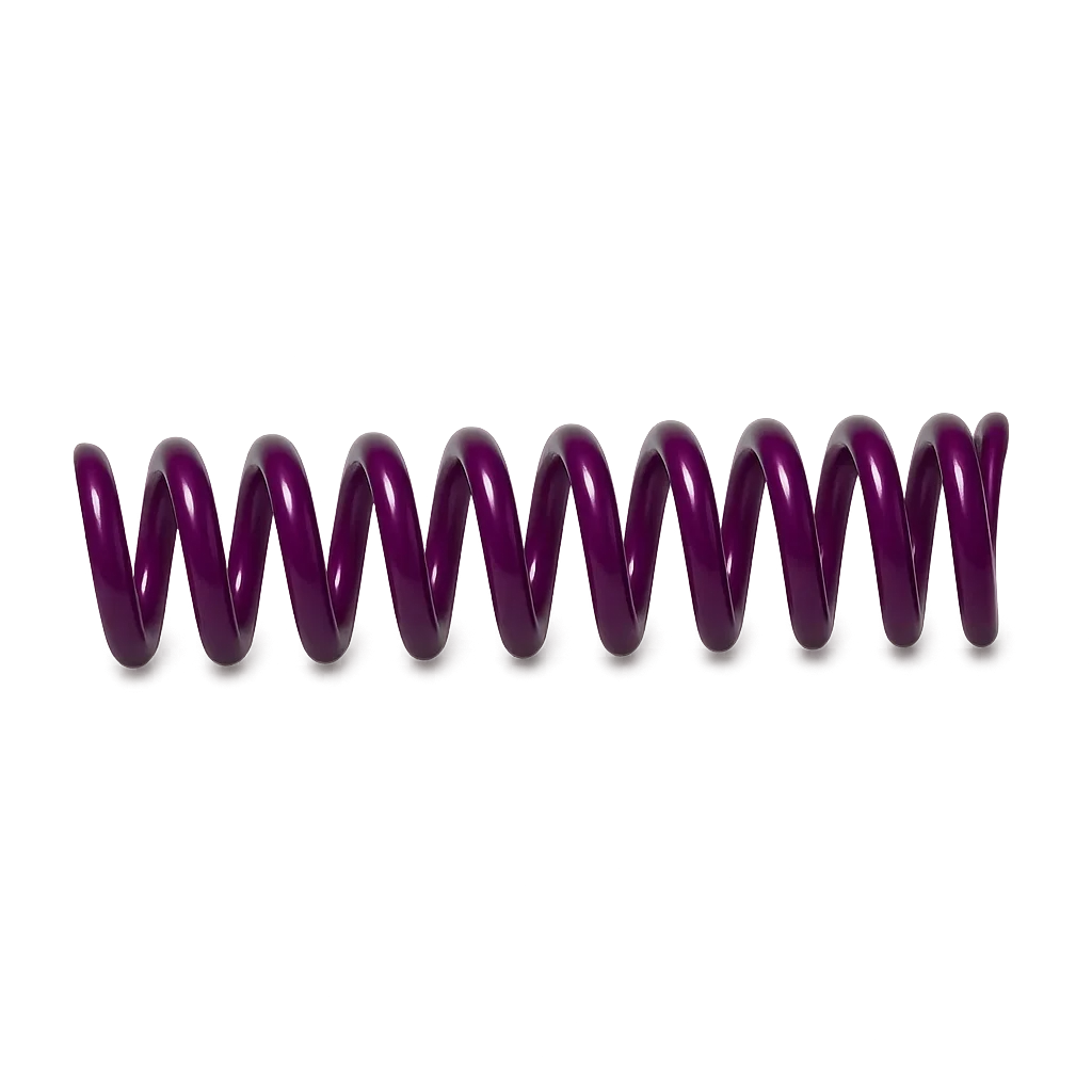 Espiral de Plástico Violeta paso 56