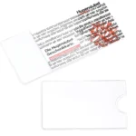 Fundas Portatarjetas con Uñero - A7 - 100 unidades