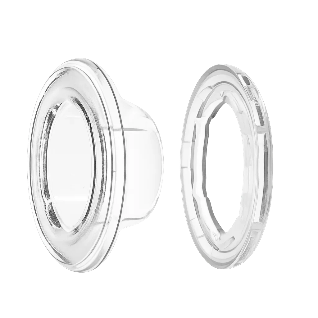 Ollaos y Arandelas Transparentes 12mm