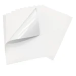 Poliéster Adhesivo Mate SRA3 - 32x45 mm - Mate - 717433 (75gr) Estucado Blanco Con Corte - 25 unidades