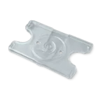 Portatarjetas Rígido - NEGRO - 86X54mm - 10