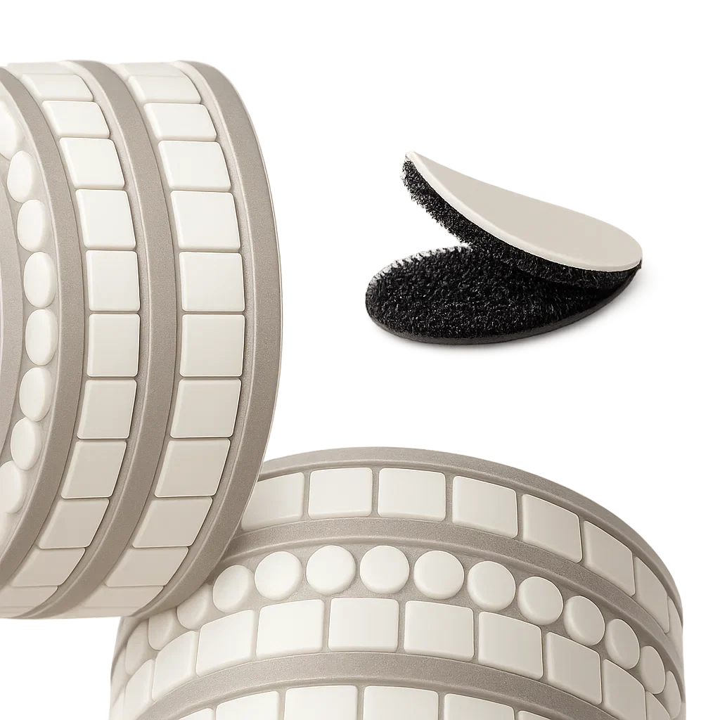 Puntos Velcro Adhesivos