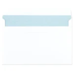 Sobres Blancos con Tira Siliconada - 120 x 176mm - 90gr - Tira Siliconada - 500 unidades