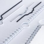 Colgadores Para Calendarios Estándar 150mm - 150mm - 100 unidades - Negro - Estandard