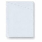 Fundas para Planos - PLANOS - DIN A4 CON TALADRO - 100 unidades