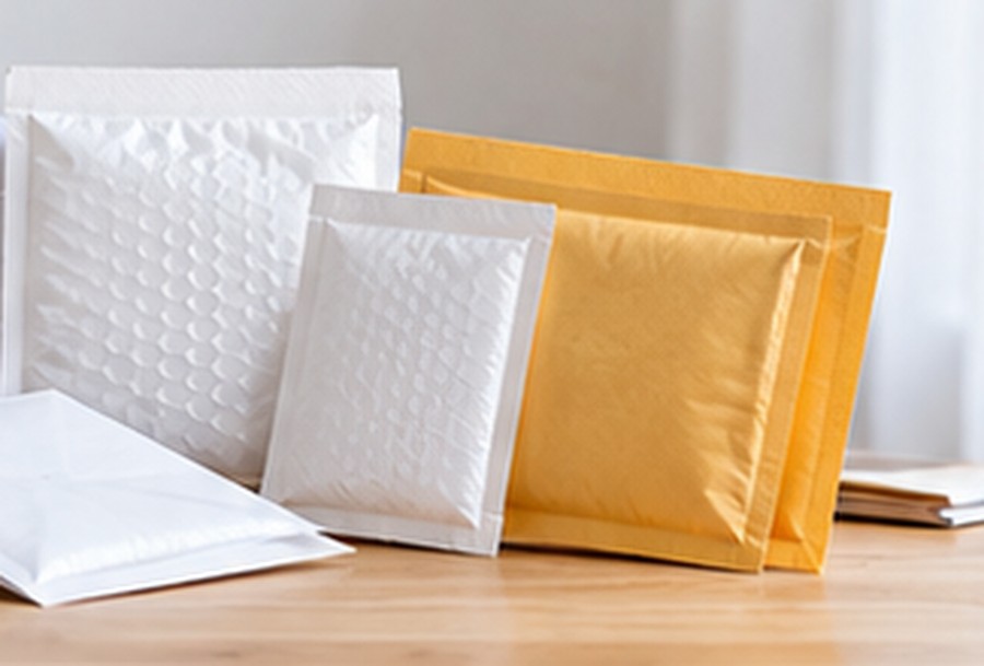 Bolsas acolchadas Kraft con protección interior