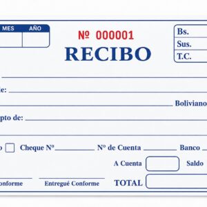 Papel para Recibos